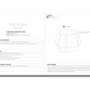 Basilisa Geometric Accent Table - Image 2