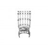 Julia Outdoor PE Plastic Highback Chair