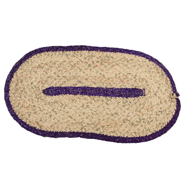 Omani Door Mat- Plum