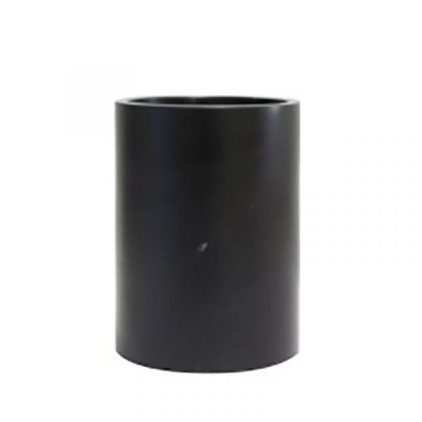 Black Marble Vase-Short