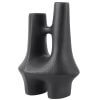 Linked 2 Vase Textured Black - Image 2