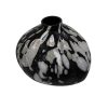 Vase Black/Beige Matt “Petra” Glass M - Image 2
