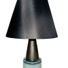 Soholm Pottery Blue Danish Ceramic Table Lamp Light 1010