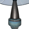 Soholm Pottery Blue Danish Ceramic Table Lamp Light 1010 - Image 2