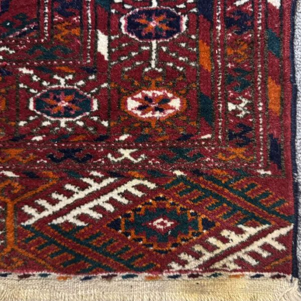 Vintage Red Persian Tekke Turkoman - Image 2