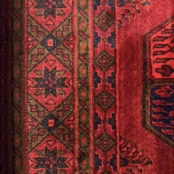 Vintage Red Persian Tekke Turkoman