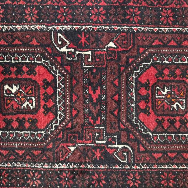 Stunning Vintage Persian Baluch Rug with Jacobean Style and Vibrant Colors - Image 2