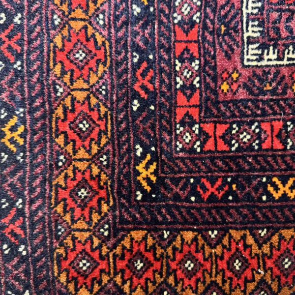 Vintage Balochi Prayer Rug - Image 3