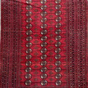 Turkoman Red Bokhara Carpet