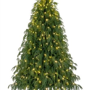 Christmass tree with lights (1)
