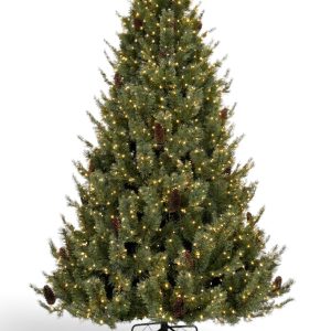 Christmass tree with lights (2)