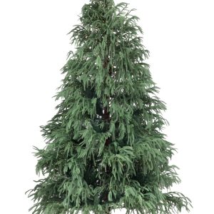 The Solstice Fir Tree with Lights