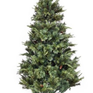 The Silent Pine with Lights