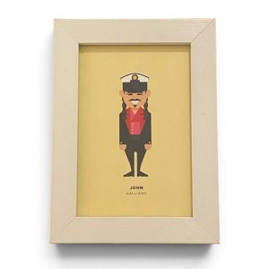 John Framed card